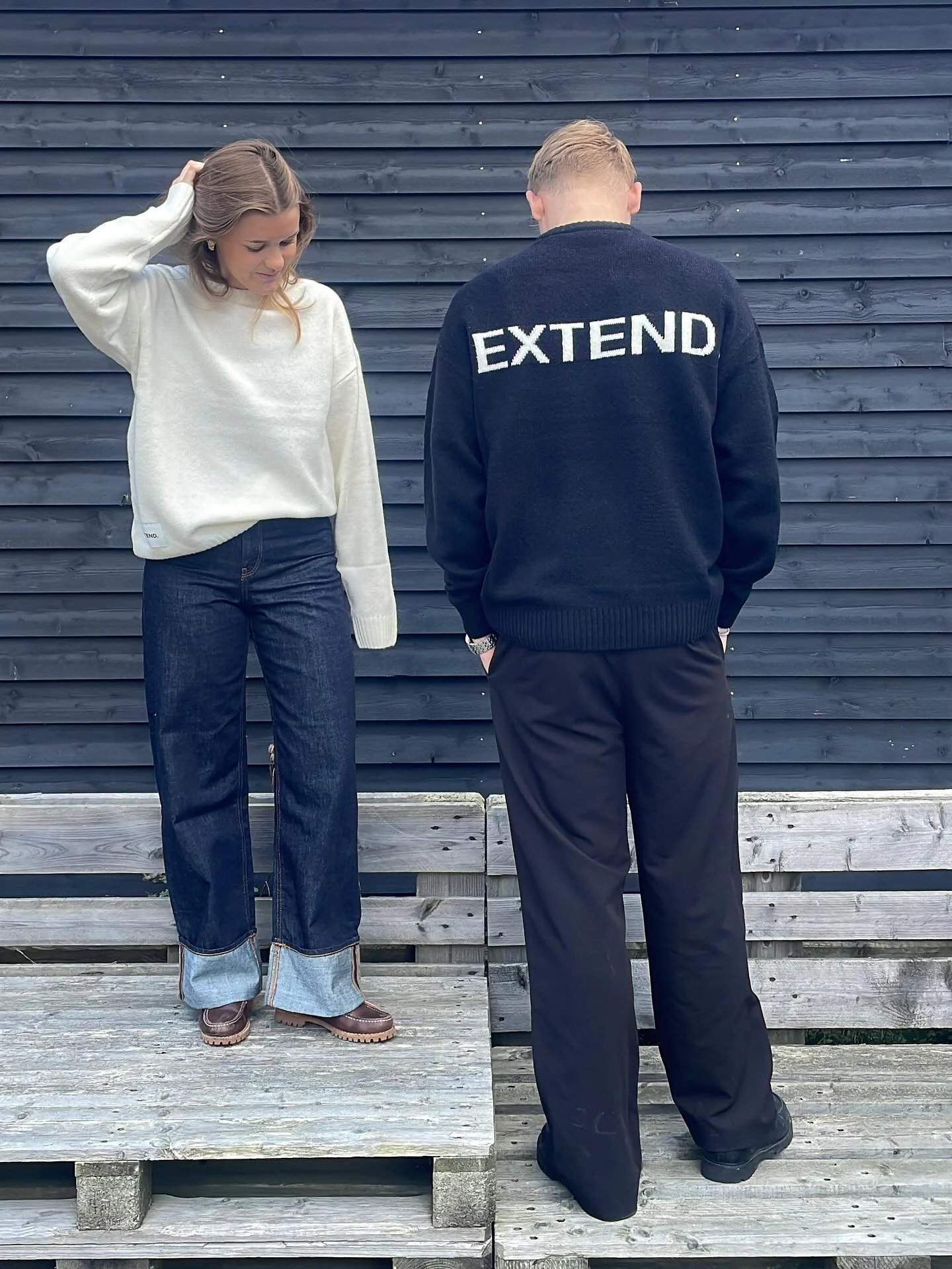 Outfits til dame og herre fra HUSET i Hvide Sande